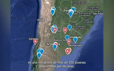 Map of Argentina showing PAYDA groups